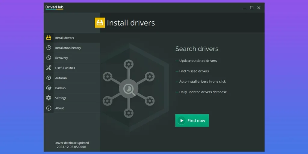 Phần mềm DriverHub