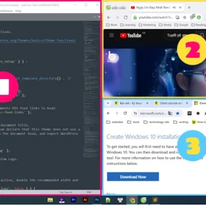 Cách chia màn hình trên Win 10
