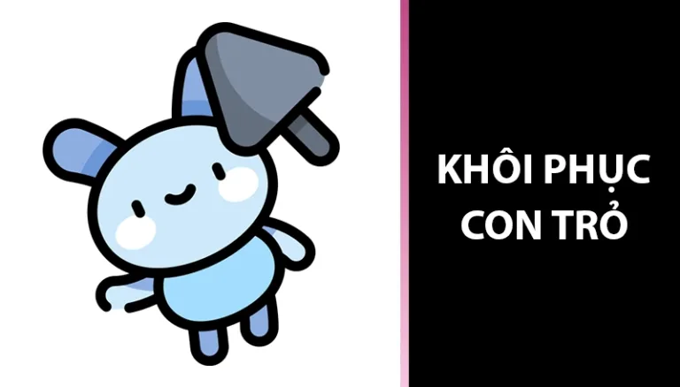 Khôi phục con trỏ về mặc định