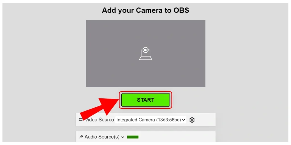 VDO.Ninja bắt đầu sử dụng camera