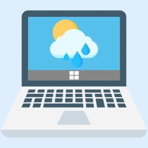 Bật thời tiết trên Win 11
