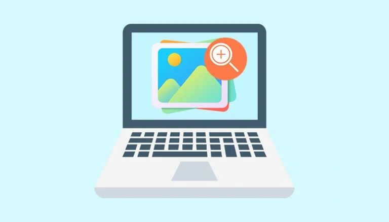 Phóng to ảnh trên máy tính